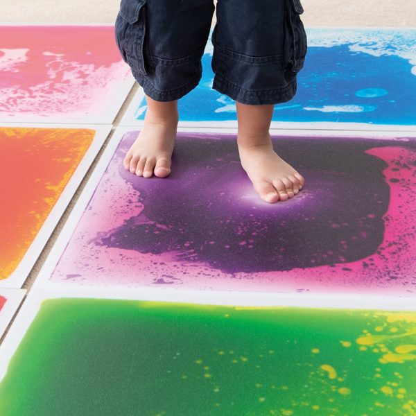 Sensory Gel Liquid Floor Tiles 50x50cm - Pack Of 6 - Image 3