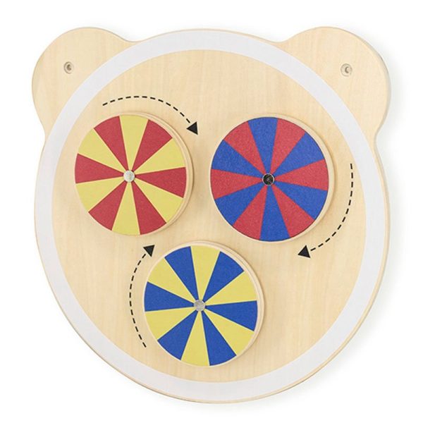 Viga 4 x Wooden Wall Panel Activity Sensory Toys - Image 6
