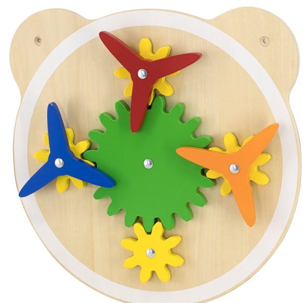Viga 4 x Wooden Wall Panel Activity Sensory Toys - Image 3