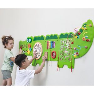 Wooden Activity Wall Panel Toy