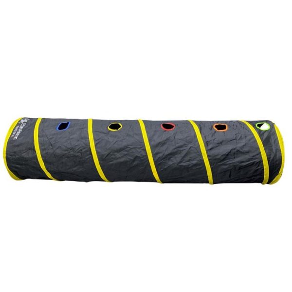 Pop-Up Play Tunnel For Kids Indoor or Outdoor & 5 LED Flashing Balls – 199 CM - Image 2