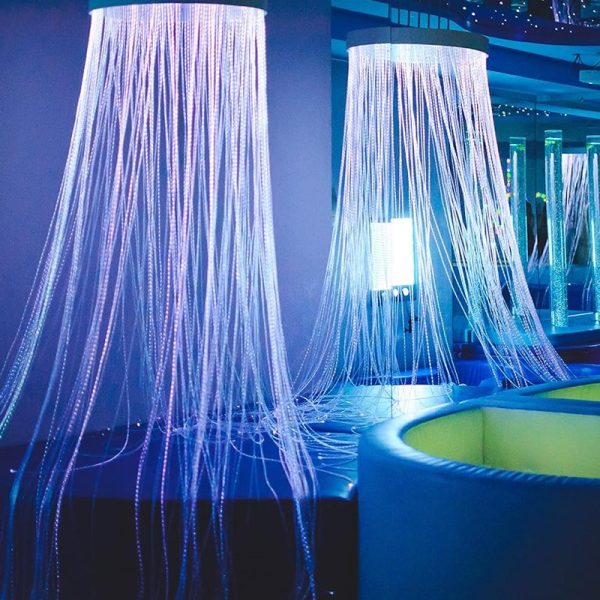 Fibre Optic Ceiling Curtain 150 Individual Fibres & 16w Light Source - Image 3