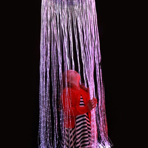 Fibre Optic Ceiling Curtain 150 Individual Fibres & 16w Light Source - Image 4