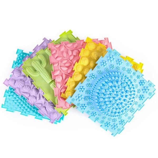 Massage Puzzle Floor Mats Foot Massager 6 Pack – 29 x 29cm - Image 2