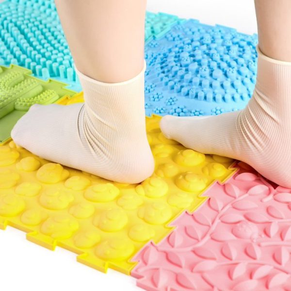 Massage Puzzle Floor Mats Foot Massager 6 Pack – 29 x 29cm - Image 3