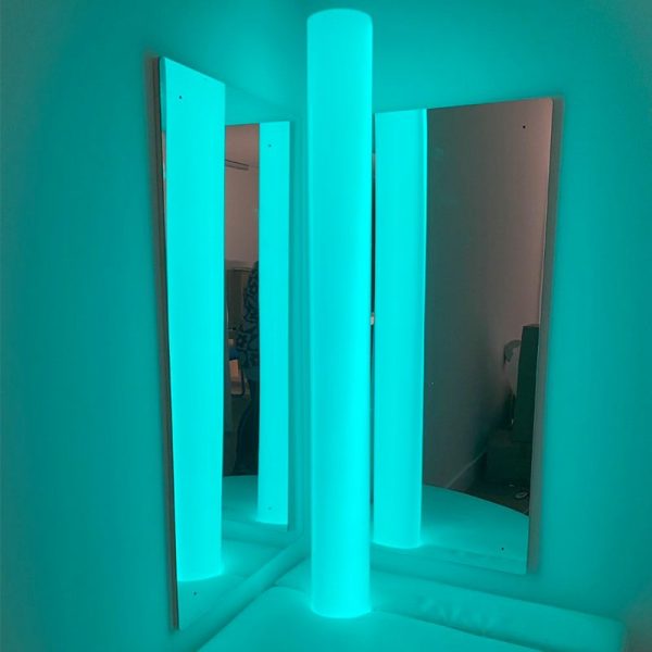 Acrylic Bubble Tube Sensory Mirrors Set of 2 - Image 3
