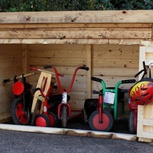 Trike Storage Shed