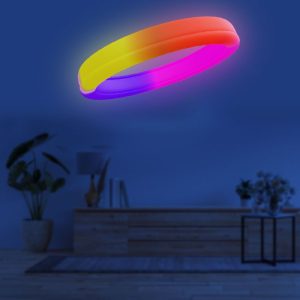 Sensory Ceiling Ring Colour Changing LED Lights & Remote – 40cm