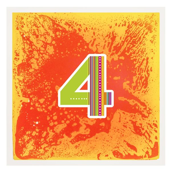 10 x Sensory Liquid Floor Hopscotch Tiles Large Numbers 40cm x 40cm Each - Image 8