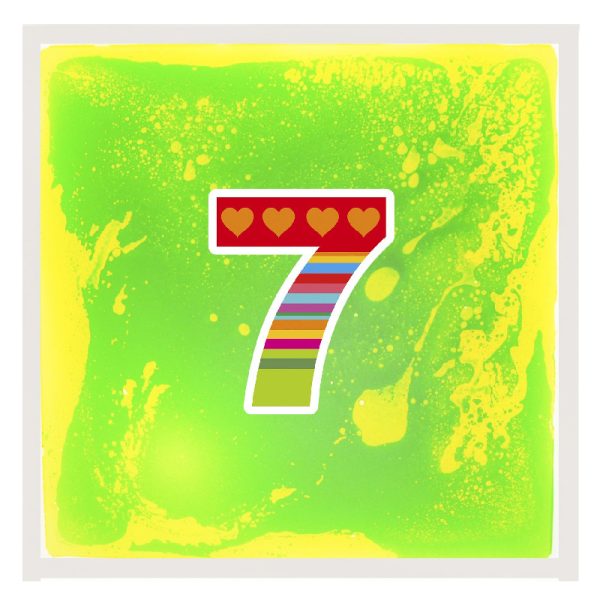 10 x Sensory Liquid Floor Hopscotch Tiles Large Numbers 40cm x 40cm Each - Image 6