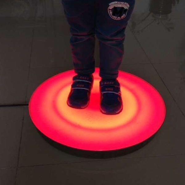 Round Sensory Floor Tile Interactive Light Up Touch Sensitive – 50cm - Image 11