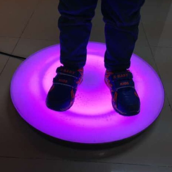 Round Sensory Floor Tile Interactive Light Up Touch Sensitive – 50cm - Image 10