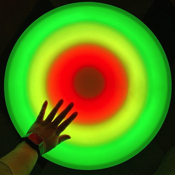 Round Sensory Floor Tile Interactive Light Up Touch Sensitive – 50cm - Image 7