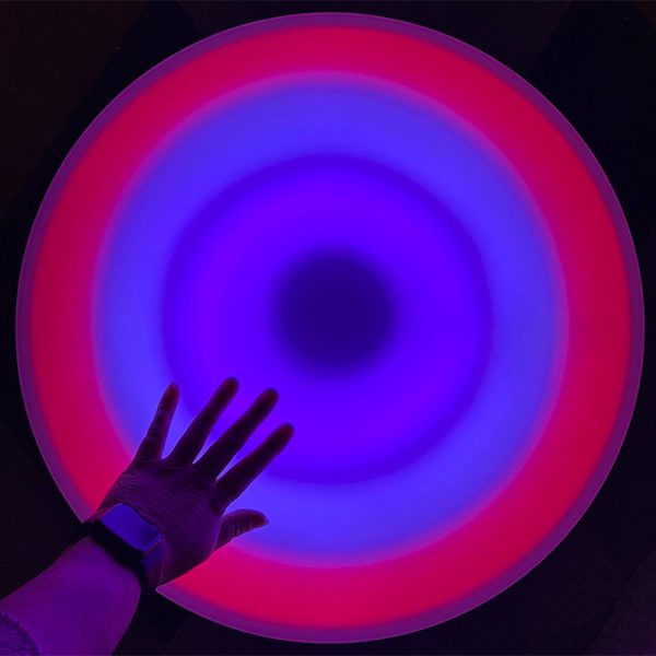 Round Sensory Floor Tile Interactive Light Up Touch Sensitive – 50cm - Image 6