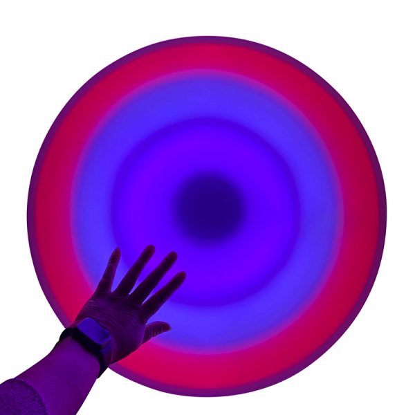 Round Sensory Floor Tile Interactive Light Up Touch Sensitive – 50cm - Image 4