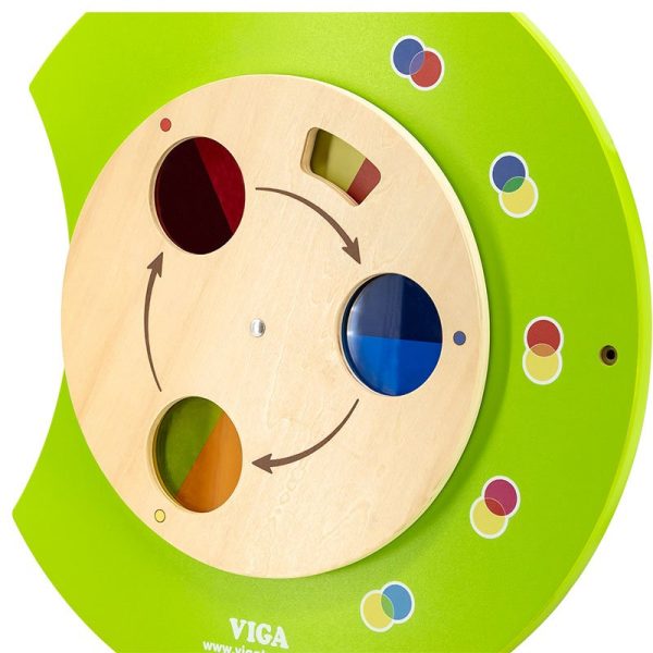 Viga Wooden Activity Wall Panel Toy Mega Caterpillar Design Sensory Busy Board – 1870mm - Image 5