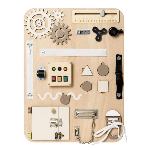 Activar Woobiboard Sensory Busy Board Wooden Toy