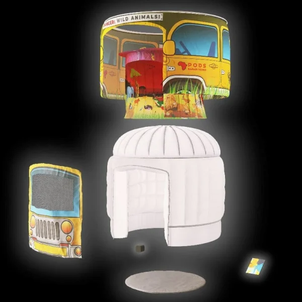 Pods Galactic Space Adventure- Sensory Play Tent - Image 4